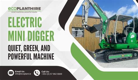 laois electric mini digger hire|Eco Plant Hire: Electric Mini Digger Hire Laois .